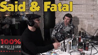 100% REALTALK Podcast #22 | Said & Fatal | Ufo361 Trennung | Studio wegschmeißen | Eigene Plattform