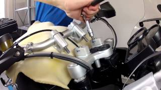 Lenkererhöhung BMW R1200GS 2008-* Handlebar Risers by Hornig