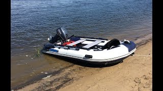 Лодочный мотор Yamaha 9.9 и лодка Stormline 340 airdeck standart