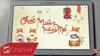 Schannel - Làm thiệp độc đáo từ bằng Galaxy Note 10.1 2014 - CellphoneS