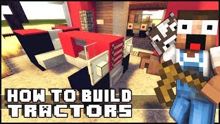 ► Minecraft : How to Make - Simple Tractors