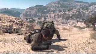 MGSV - MGS3 Snake Eater Costume DLC Gameplay - MGS3 Tribute