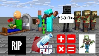 Monster School : SEASON 4 ALL EPISODE - Minecraft Animation