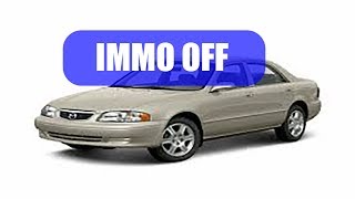 Как отключить иммобилайзер Mazda 626