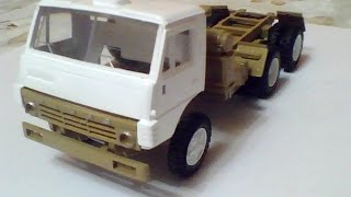 Камаз 5410 покраска модели (8-й выпуск)