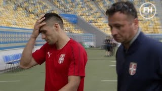 Україна - Сербія. Тадич готувався окремо