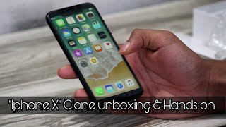 "IPhone X clone copy " Unboxing and Hands-on review , should you buy it ? [HINDI].