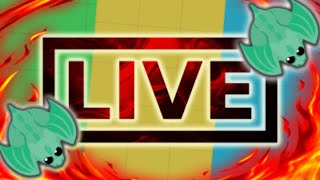 Mope.io Livestream - LET'S PRACTICE 1V1s WITH FANS, JOIN US!// Server: Europe 1// Tag : ╠Ꮭℵↇ╣ Or LND
