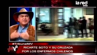 La cruzada de Ricarte Soto en la "Marcha de los enfermos". Opina la dra. Cordero y Aldo Duque
