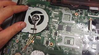 Ремонт ноутбука DELL inspiron `5720 своими руками замена вентилятора