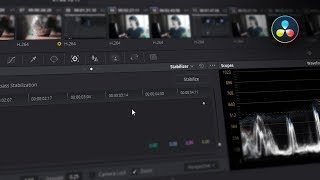 Стабилизация видео в DaVinci Resolve