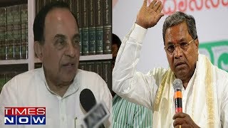 Let Him File The Criminal Case, Siddaramaiah Will Go To Jail, Says Subramanian Swamy