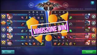 Kompetisi Online Mobile Legends MLLOC "VirusZone VS JCSG" Round 2