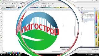 Урок по созданию логотипа CorelDRAW Tutorial CorelDRAW X6 for Beginners Simple