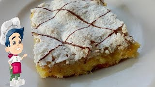 Нежное Апельсиновое Пирожное Печенье Пушистые Облака с Орехами и Безе