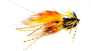Fly Tying Tiger Snealda Atlantic salmon fly