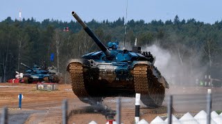 Танковый биатлон в Алабино: полуфинал