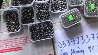 Kẹo chì 5.5 giá rẻ , kẹo chì đóng máy 6.35,  kẹo đóng tay 5.52 chuẩn đẹp giá rẻ