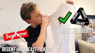 First Palace Pickup? RECENT HYPEBEAST PICKUPS #1 (Unboxing)