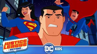 Justice League Action | Funniest Superman Moments | DC Kids