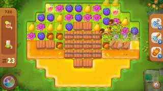 Gardenscapes 728 level