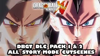 Dragon Ball Xenoverse Complete DBGT Saga DLC Pack 1 & 2 Story Mode [ALL CUTSCENES]