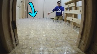 ПРАНК ПЛАСТИКОВЫМИ СТАКАНЧИКАМИ над СЕМЬЕЙ / CUP PRANK