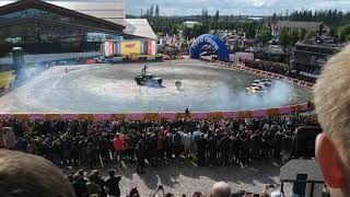 Тройной дрифт Аркадий Цареградцев, Евгений Лосев и Георгий Чивчян Tsunami picnic 2019.07.06