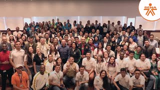 Cumbre de aprendices del SENA en Bogotá