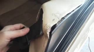 Обзор заключительных работ по реставрации мерседес W 124 купе.