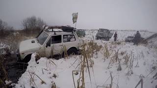 Бездорожье 2017 Жесть Уаз, Шевроле Нива Обрызгали грязью OffRoad