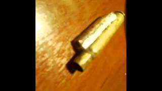 Как сделать зажигалку из гильзы видео