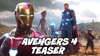 Avengers 4 New Teased Concept Art Breakdown and Explained with Avengers Infinity War
