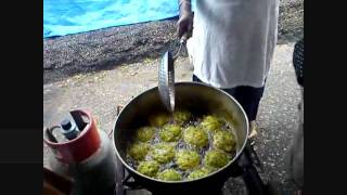 Trini Food- Indian Arrival Day 2011 - Trinidad & Tobago - Pepper Roti Saga