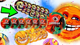 Agar.io - TROLLING WITH "AFK-LINE-TRICKSPLIT" // Agario Trolling