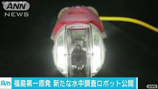 東芝開発の水中ロボ　福島原発の過酷環境に投入へ(17/06/15)