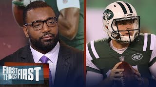 Chris Canty reacts to Sam Darnold being named Jets Week 1 starter | NFL | FIRST THINGS FIRST