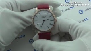 Обзор. Женские золотые наручные часы SOKOLOV 110.01.00.001.02.04.2