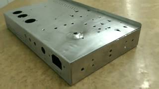 ламповый комбик AX84 2 часть  Изготовление шасси усилителя
