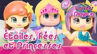 La princesse Pinypon, la Fée et l'Etoile Pinypon échangent tous leurs accessoires Mix is Max!