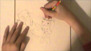 Speed Drawing Splendid VS. Fliqpy