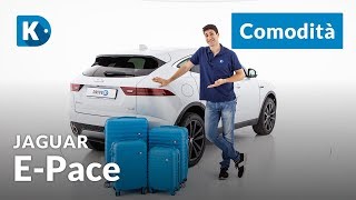 Jaguar E-Pace | 3 di 3: comodità | Tanto spazio e comodità sul SUV inglese