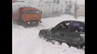 Метель в Нефтеюганске, Югра