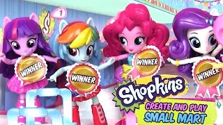 Май Литл Пони Мультик MLP ИГРАЕМ В МАГАЗИН ШОПКИНС! Видео для Детей. Эквестрия Герлз. Девушки