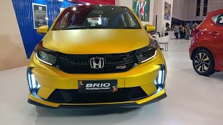 New 2019 Honda Brio RS & Brio Custom Millenial Project at IIMS Indonesia Motorshow