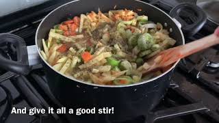 WE MAKE VEGETABLE SOUP!