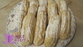 Печенье савоярди или Печенье дамские пальчики (Savoyardi biscuits for tiramisu) Простой рецепт