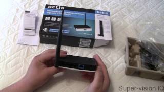 Роутер маршрутизатор NETIS WF2411R 150Mb, IP TV распаковка, обзор, подключение