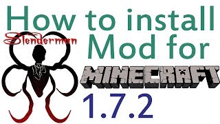 Minecraft 1.7.2/1.8 - How to install Slender Man Mod (OUTDATED)