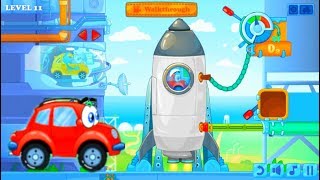 Красная Машина Вилли 5 Мультик Игра - Funny Cartoon Game Red Car Wheelie 5 ARMAGEDDON #амням #omnom